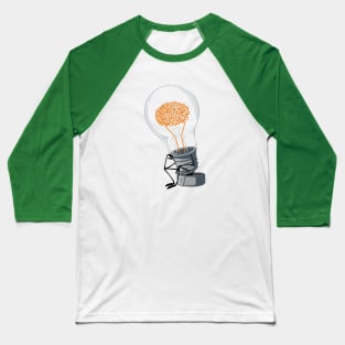 The Thinker Baseball T-Shirt